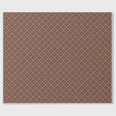 Box Weave (Erde und Lehm) Geschenkpapier (Flach)
