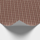 Box Weave (Erde und Lehm) Geschenkpapier (Ecke)