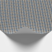 Box Weave (Nordisches Webgerät) Geschenkpapier (Ecke)