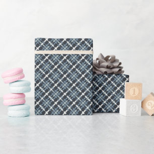 Box Weave (Smoked Coastal) Geschenkpapier