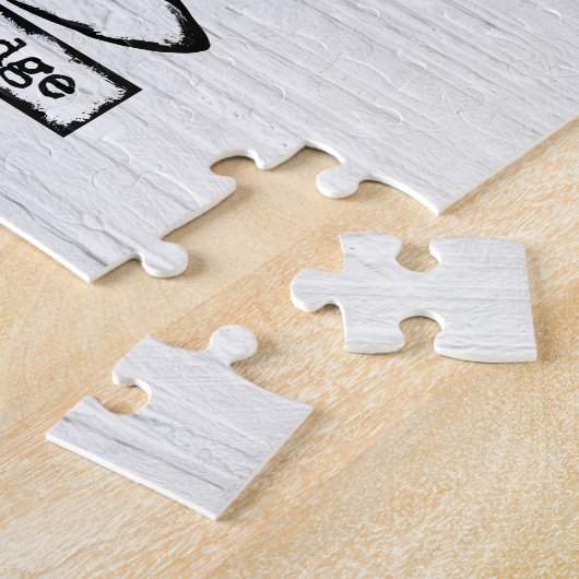 Box Wein Glas Jigsaw Puzzle - Funny Wine (Seite)