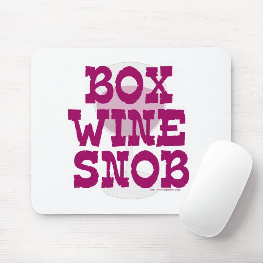Box Weinsnob Mousepad (Mit Mouse)