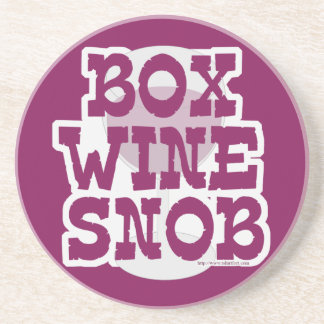 Box Weinsnob Sandstein Untersetzer