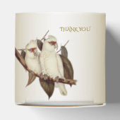 Box "Weiße Vögel" Geschenkschachtel (Oben)