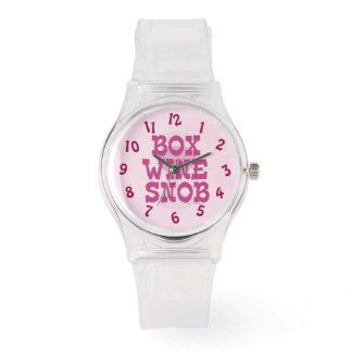 Box Wine Snob Armbanduhr