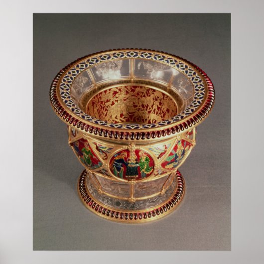 Box with plique-a-jour and cloisonne poster (Vorne)