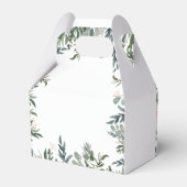 Box Woodland Animals Baby Shower Girl Favor Box Geschenkschachtel (Rückseite)