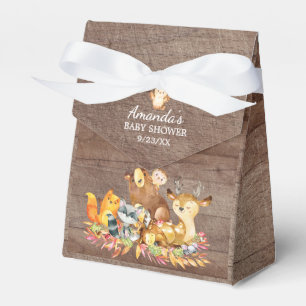 Box Woodland Animals Baby Showroom Geschenkschachtel