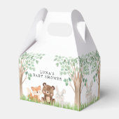 Box Woodland Animals Baby Showroom Geschenkschachtel (Rückseite)