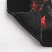 Boxaffe mit Boxhandschuhen Kickboxen Lustig Mousepad (Ecke)