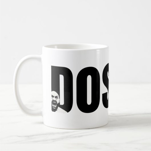 Boxaktualisierungen "DOSSER"-Tasse - Fury Kaffeetasse (Links)
