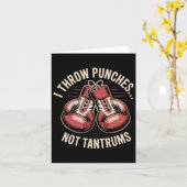 Boxangebot Meme Starke Punches Null Drama Punch Karte (Gelbe Blume)