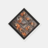 Boxbaby-Affe Serviette (Ecke)