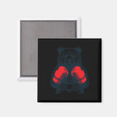 Boxbären kämpfen Boxer Boxen Lover Gloves Magnet (Vorderseite/Rückseite)