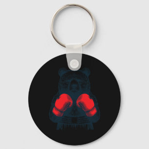 Boxbären kämpfen Boxer Boxen Lover Gloves Schlüsselanhänger