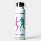 Boxbarre Silhouette Trinkflasche (Vorderseite)