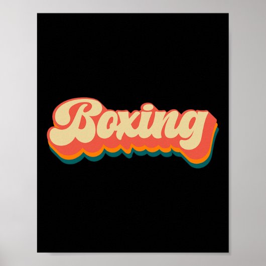 Boxbekleidung - Boxen 3 Poster (Vorne)