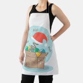 Boxbox mit Weihnachtsdekoration und Weihnachtsmann Schürze (InSitu)