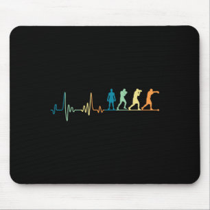 Boxboxen für Retro-Boxen - Boxer-Kickbo Mousepad