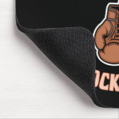 Boxboxen Mama sagte "Knock U Out Fighting S Mousepad (Ecke)
