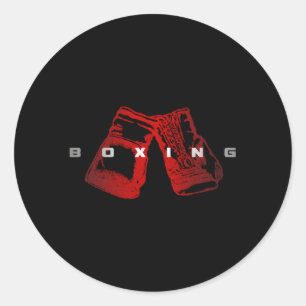 Boxboxen Runder Aufkleber