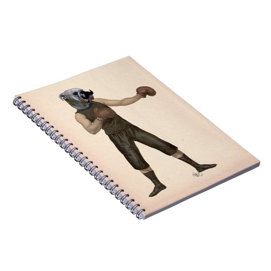 Boxbulldog Full 2 Notizblock (Rechte Seite)