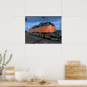 Boxcab Milwaukee Road, elektrisch #E34A_Trains Poster (Küche)