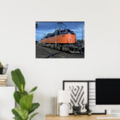 Boxcab Milwaukee Road, elektrisch #E34A_Trains Poster (Heimbüro)