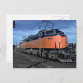 Boxcab Milwaukee Road, elektrisch Postkarte (Vorne/Hinten)