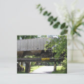 Boxcar Parking Postkarte (Stehend Vorderseite)