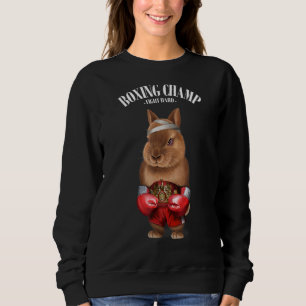 Boxchampion Zwarf Rabbit Fighter Sweatshirt