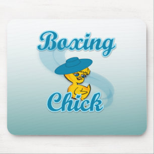 Boxchick #3 mousepad