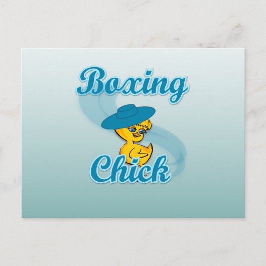 Boxchick #3 postkarte (Vorderseite)