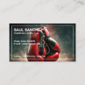 Boxclub Bilingual Spanish Business Card Visitenkarte (Vorderseite)