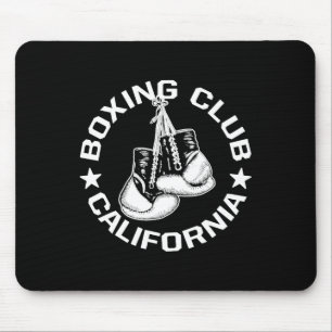 Boxclub California Handschuhe Grafik für ein Boxen Mousepad