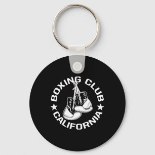 Boxclub California Handschuhe Grafik für ein Boxen Schlüsselanhänger