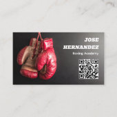 Boxclub Visitenkarte (Vorderseite)