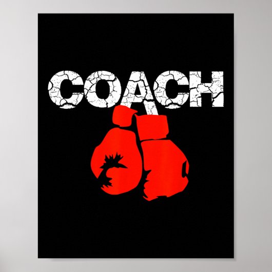 Boxcoach-Definition-Boxtrainer Boxcoach Poster (Vorne)