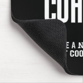 Boxcoach Funny Sports Definition Trainer Mousepad (Ecke)