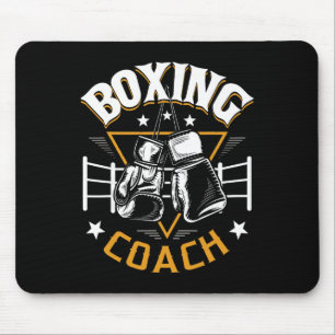 Boxcoach - Kickboxen Kickboxer Fitnessstudio Boxer Mousepad