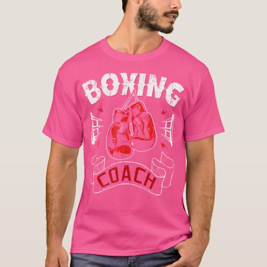 Boxcoach Kickboxer Gym Boxer T-Shirt (Vorderseite)