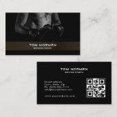Boxcoach Personal Trainer Gym Visitenkarte (Vorne/Hinten)