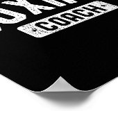 Boxcoach Vintag Boxing Poster (Ecke)