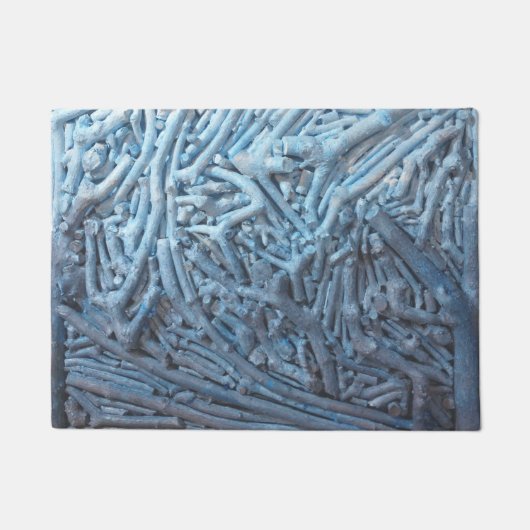 Boxcuttings: Blau Fußmatte (Vorderseite)