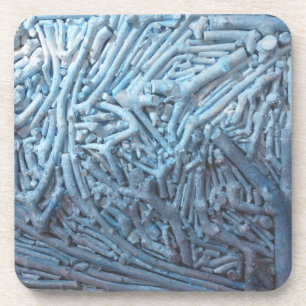 Boxcuttings: Blau Getränkeuntersetzer