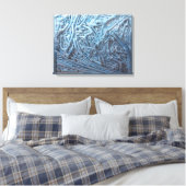 Boxcuttings: Blau Leinwanddruck (Insitu (Schlafzimmer))