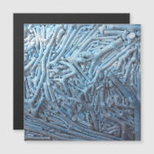 Boxcuttings: Blau Magnetkarte (Vorne/Hinten)