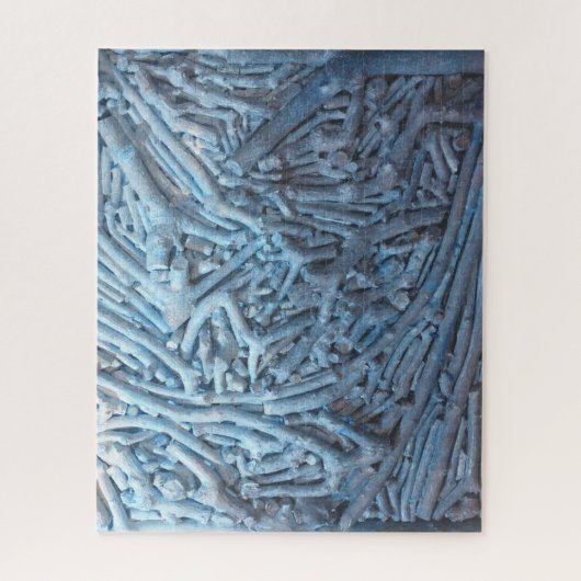 Boxcuttings: Blau Puzzle (Vertikal)