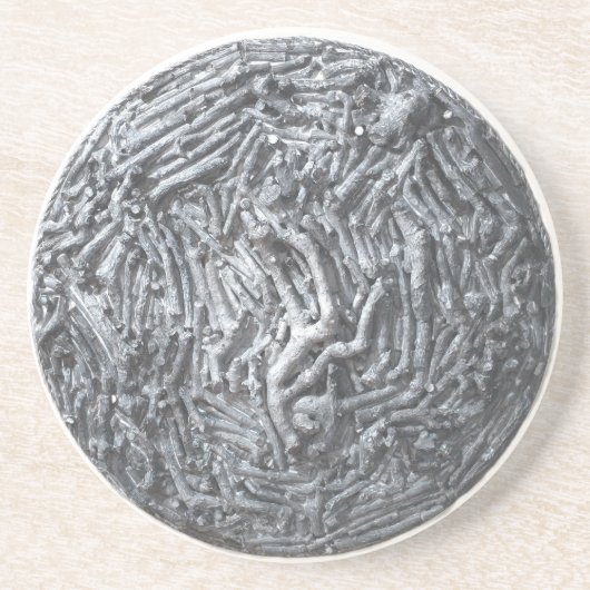 Boxcuttings: Mond Getränkeuntersetzer (Vorne)