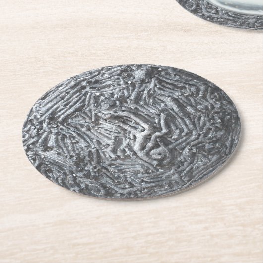 Boxcuttings: Mond Runder Pappuntersetzer (Angewinkelt)